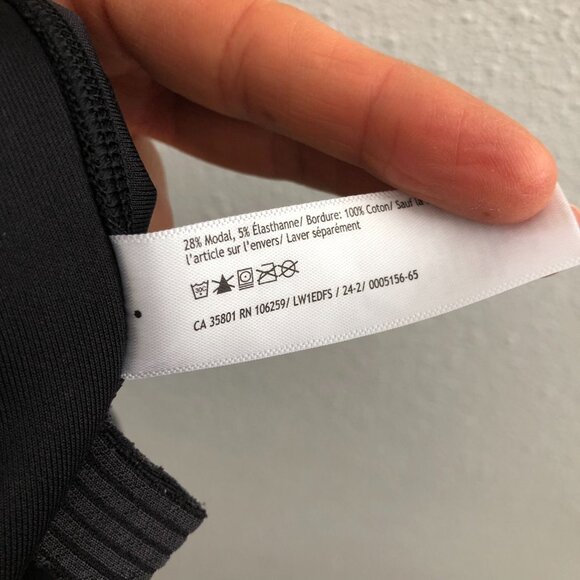 LULULEMON Ribbed Softstreme Cropped Tank Top Size 6 - Picture 10 of 12